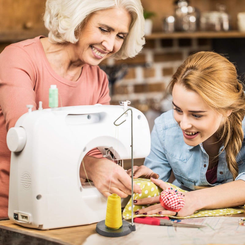 ThreadNanny Single Cone Spool Stand Alone Cast Iron Thread Stand Thread Holder Fits for Sewing Embroidery Serger Brand - Image 5